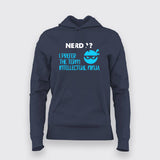 Nerd Ninja Funny T-Shirt For Women