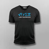 Nerd Physics And It Was Delicious Funny Physics T-shirt For Men