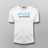 Nerd Physics And It Was Delicious Funny Physics V Neck T-shirt For Men Online India