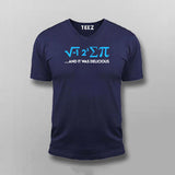 Nerd Physics And It Was Delicious Funny Physics T-shirt For Men