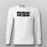 Nerdy Periodic Table Of Elements Fullsleeve T-Shirt India