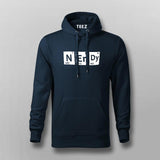 Nerdy Periodic Table Of Elements Hoodies For Men