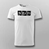 Nerdy Periodic Table Of Elements T-Shirt For Men