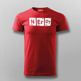 Nerdy Periodic Table Of Elements T-Shirt For Men