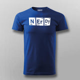 Nerdy Periodic Table Of Elements T-Shirt For Men