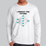 Artificial Neural Network Machine Learning Full Sleeve T-Shirt For Men Online India
