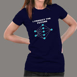 Artificial Neural Network Machine Learning T-Shirt For Women India