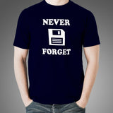 Never Forget Floppy Disks T-Shirt For Men