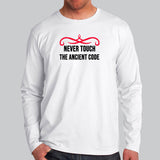 Never Touch The Ancient Code T-Shirt For Men
