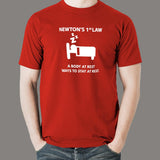Newton's First Law Men's T-Shirt