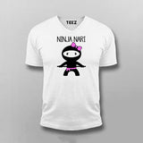 Ninja Naari Indian Women Hindi Funny T-shirt For Men