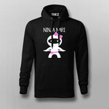 Ninja Naari Indian Women Hindi Funny Hoodies For Men Online India