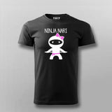 Ninja Naari Indian Women Hindi Funny T-shirt For Men Online Teez
