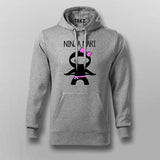 Ninja Naari Indian Women Hindi Funny Hoodies For Men