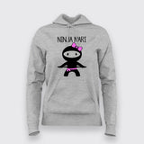 Ninja Naari Indian Women Hindi Funny T-Shirt For Women