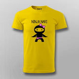 Ninja Naari Indian Women Hindi Funny T-shirt For Men Online India