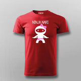 Ninja Naari Indian Women Hindi Funny T-shirt For Men