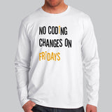 No Friday Deployments Tee - Code Safely, Rest Easy
