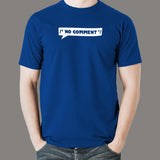 No Comment Funny Programmer T-Shirt For Men