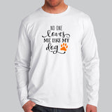 Dog Full Sleeve T-Shirt India