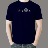 NodeJS Heartbeat T-Shirt - Pulse of JavaScript Coders