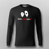 Normal People Scare Me T-Shirt For Men
