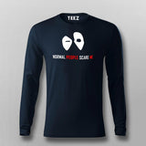 Normal People Scare Me T-Shirt For Men
