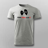 Normal People Scare Me T-Shirt For Men