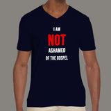 I Am Not Ashamed Of The Gospel Christian T-Shirt For Men