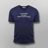 Not Doing Shit Today Mission Accomplished Funny Programmer Quotes T-shirt For Men