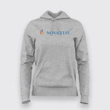 Novartis logo Hoodies For Women
