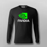 NVIDIA Full Sleeve T-shirt For Men Online Teez