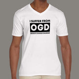 Obsessive Gaming Disorder ( OGD ) Men's Gaming v neck  T-shirt online
