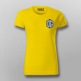 Team OG Esports - #DreamOG Gaming  T-Shirt For Women