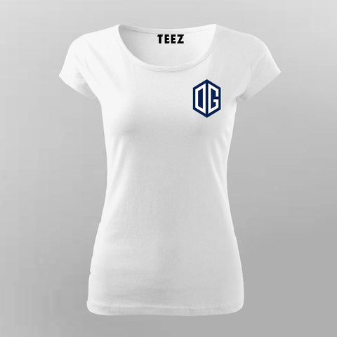 Team OG Esports - #DreamOG Gaming T-shirt For Women Online Teez