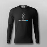 Open Sourcerer Funny T-shirt For Men