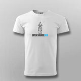 Open Sourcerer Funny T-shirt For Men