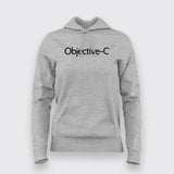 Objective-C Programing Language Hoodies For Women