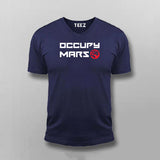 OCCUPY MARS V-neck T-shirt For Men Online India