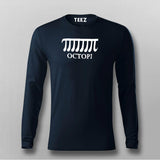 Octopi Math Geek Funny Pi T-Shirt For Men