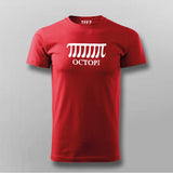 Octopi Math Geek Funny Pi T-Shirt For Men