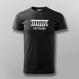 Octopi Math Geek Funny Pi T-Shirt For Men