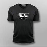 Octopi V Neck T-Shirt Online