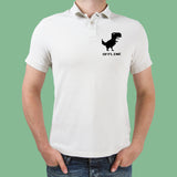Google Chrome Offline Dinosaur Polo T-Shirt For Men Online India