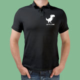 Google Chrome Offline Dinosaur Polo T-Shirt For Men India