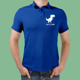 Google Chrome Offline Dinosaur Polo T-Shirt For Men