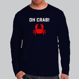 Oh Crab Funny T-Shirt For Men