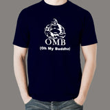 Oh My Buddha OMG Funny Buddhist Saying Quote T-Shirt For Men