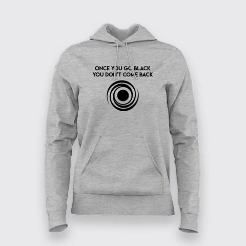 Funny Black Hole Women's Hoodies Online India