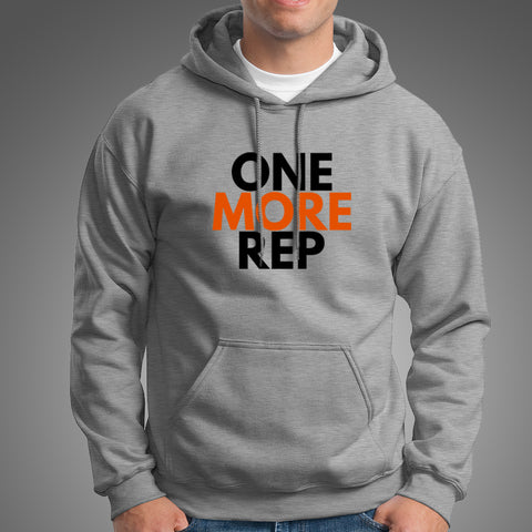 One More Rep Gym - Motivational Hoodies For Men Online India